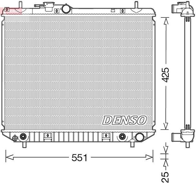 Denso Radiator DRM35005 - image 2