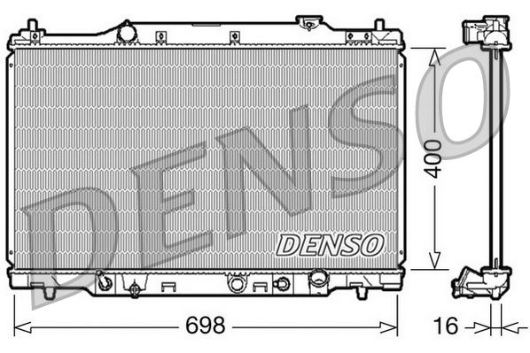 Denso Radiator DRM40016 - image 2