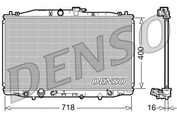 Denso Radiator DRM40023 - image 2