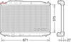 Denso Radiator DRM40029 thumbnail