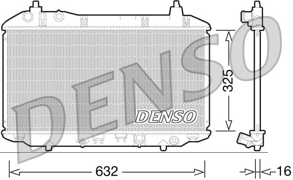 Denso Radiator DRM40031 - image 2