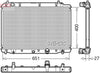 Denso Radiator DRM40036 thumbnail