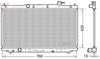 Denso Radiator DRM40038 thumbnail
