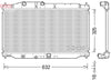 Denso Radiator DRM40043 thumbnail