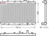 Denso Radiator DRM40052 thumbnail