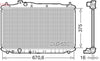 Denso Radiator DRM40105 thumbnail
