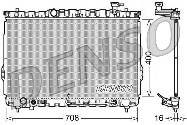 Denso Radiator DRM41002 - image 2