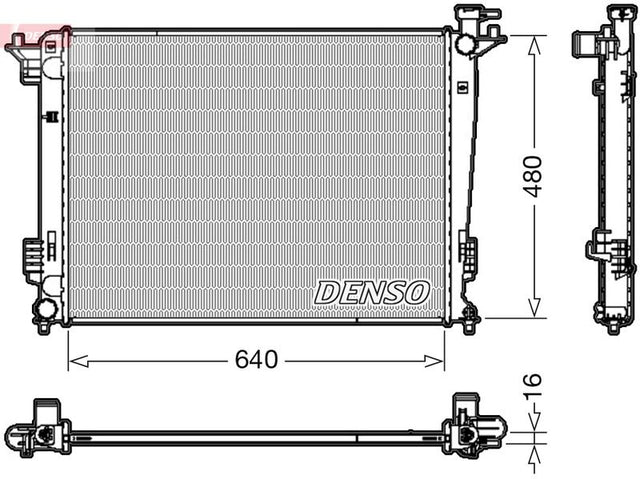 Denso Radiator DRM41003 - image 2