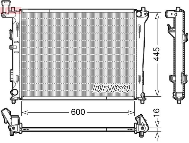 Denso Radiator DRM41004 - image 2