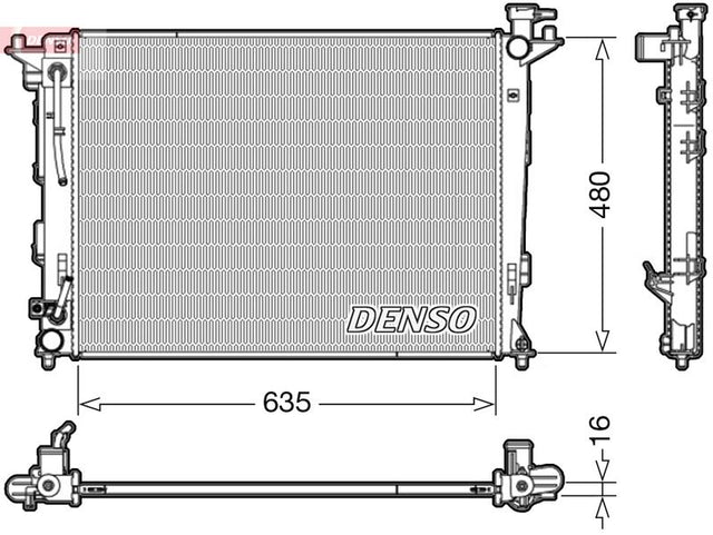 Denso Radiator DRM41005 - image 2