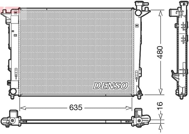 Denso Radiator DRM41006 - image 2