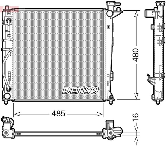 Denso Radiator DRM41007 - image 2
