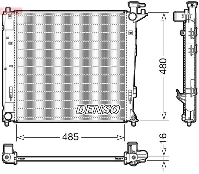Denso Radiator DRM41008 - image 2