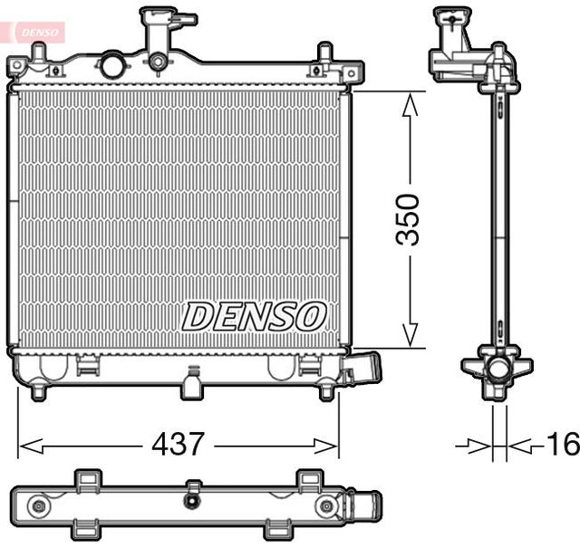 Denso Radiator DRM41009 - image 2