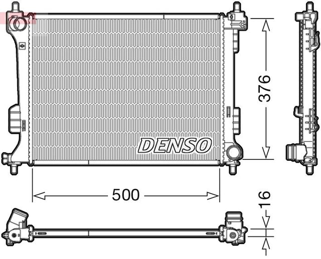 Denso Radiator DRM41010 - image 2