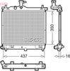Denso Radiator DRM41012 thumbnail