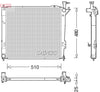 Denso Radiator DRM41015 thumbnail