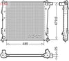 Denso Radiator DRM41020 thumbnail