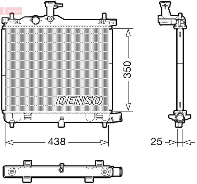 Denso Radiator DRM41021 - image 2
