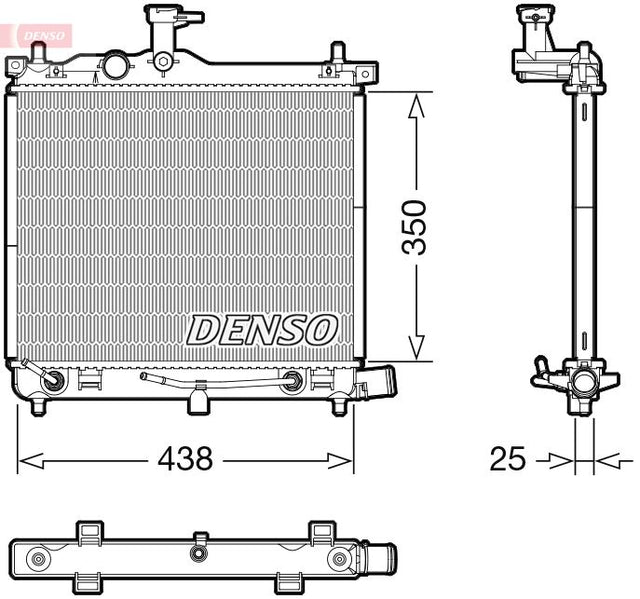 Denso Radiator DRM41023 - image 2