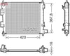 Denso Radiator DRM41025 thumbnail