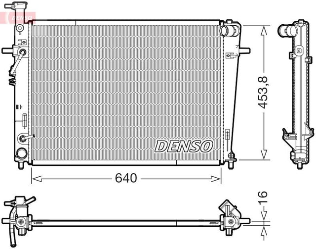 Denso Radiator DRM41029 - image 2
