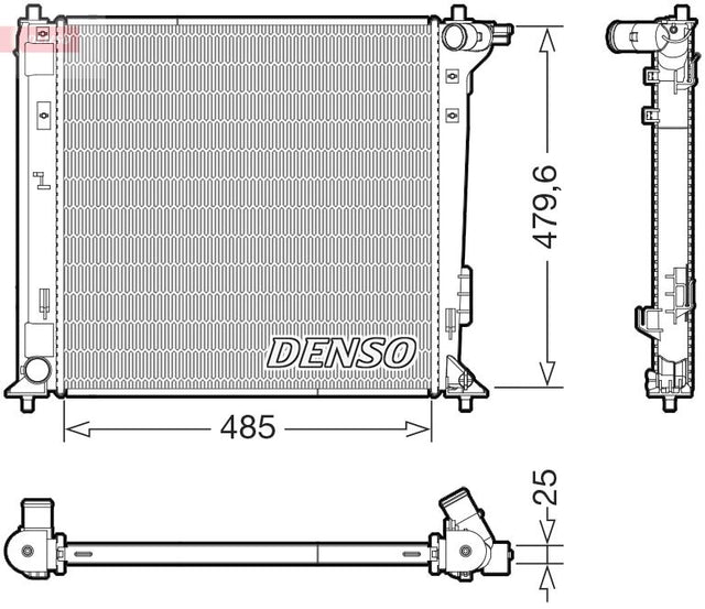 Denso Radiator DRM41031 - image 2