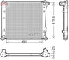 Denso Radiator DRM41031 thumbnail