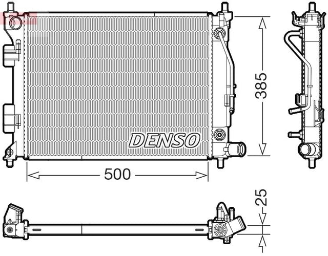 Denso Radiator DRM41033 - image 2