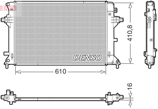 Denso Radiator DRM41038 - image 2