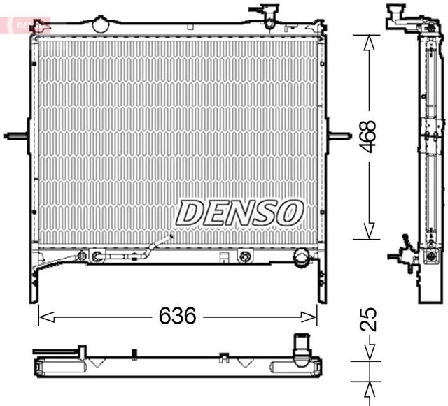 Denso Radiator DRM43002 - image 2