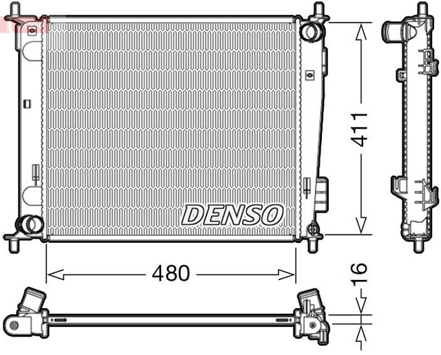 Denso Radiator DRM43003 - image 2