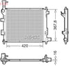 Denso Radiator DRM43005 thumbnail