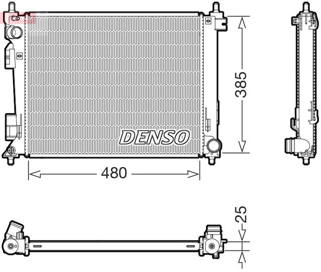 Denso Radiator DRM43011 - image 2