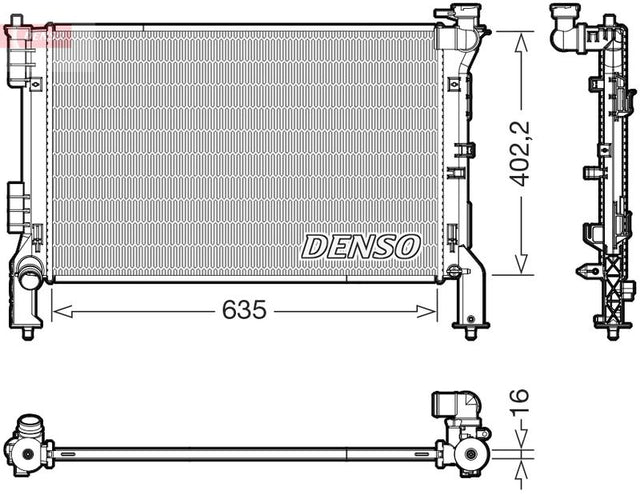 Denso Radiator DRM43012 - image 2