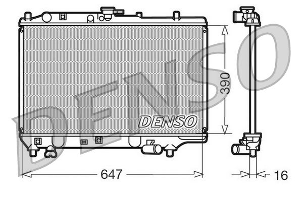 Denso Radiator DRM44006 - image 2