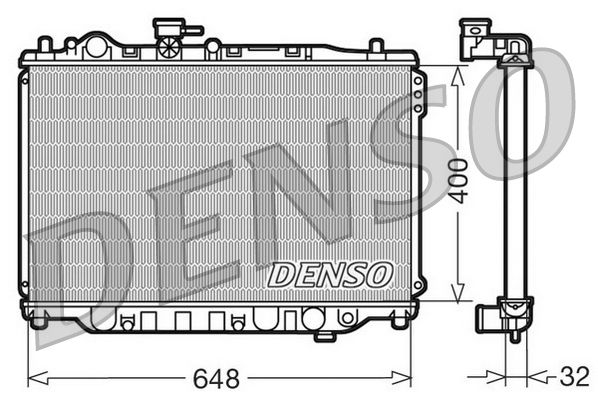 Denso Radiator DRM44007 - image 2