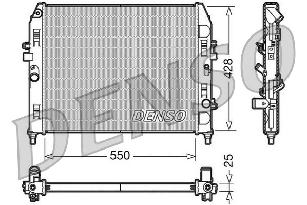 Denso Radiator DRM44008 - image 2