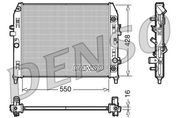 Denso Radiator DRM44009 - image 2