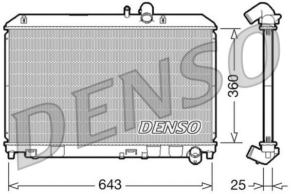 Denso Radiator DRM44013 - image 2