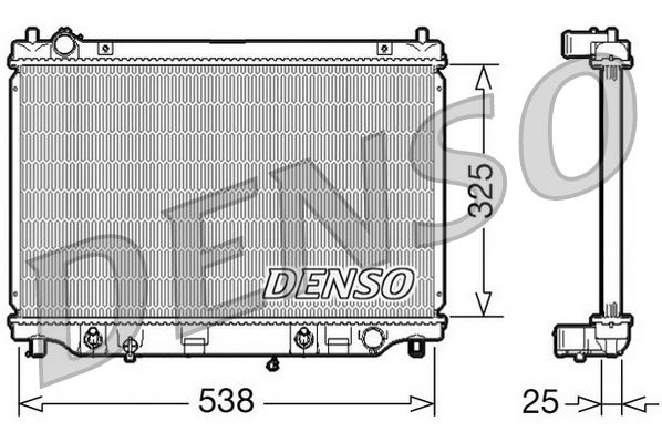 Denso Radiator DRM44014 - image 2
