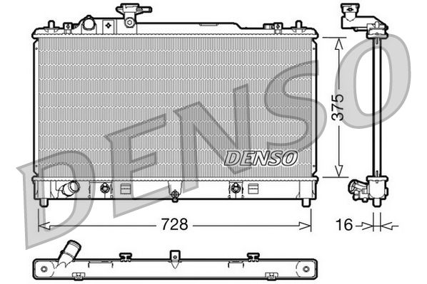 Denso Radiator DRM44021 - image 2