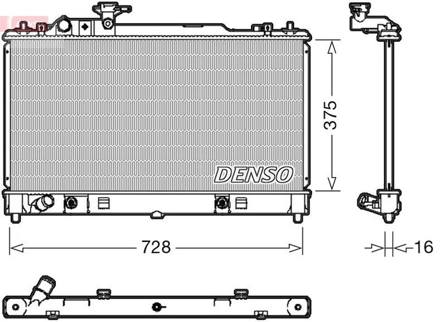 Denso Radiator DRM44029 - image 2
