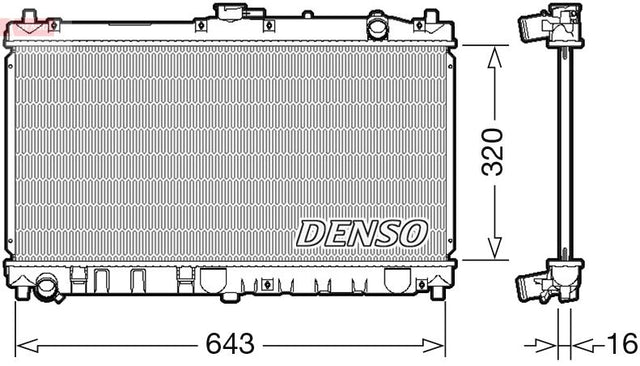 Denso Radiator DRM44031 - image 2