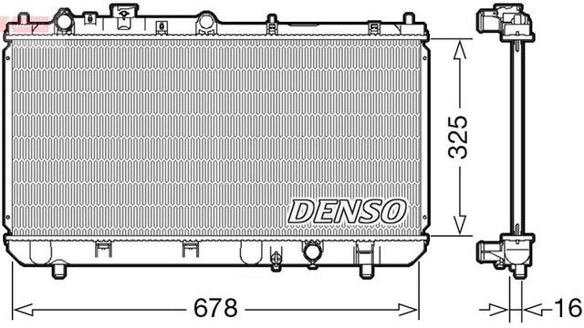 Denso Radiator DRM44032 - image 2