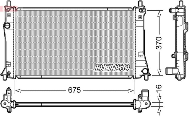 Denso Radiator DRM44035 - image 2