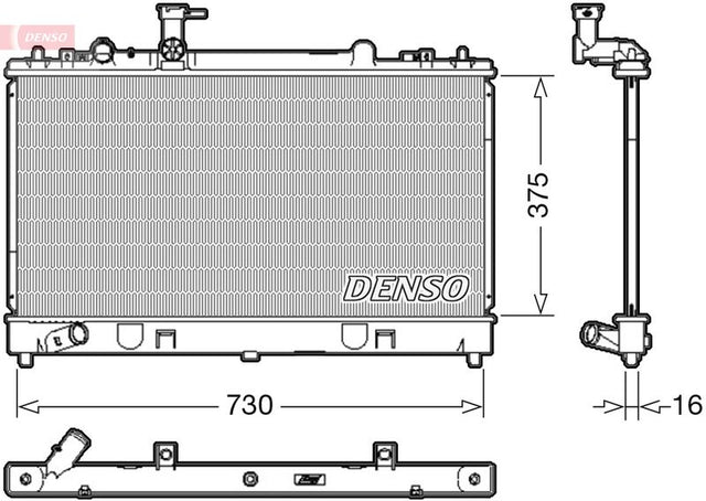Denso Radiator DRM44037 - image 2