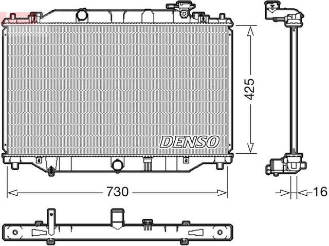Denso Radiator DRM44039 - image 2