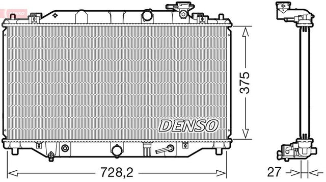 Denso Radiator DRM44044 - image 2