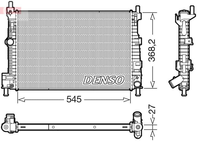 Denso Radiator DRM44045 - image 2